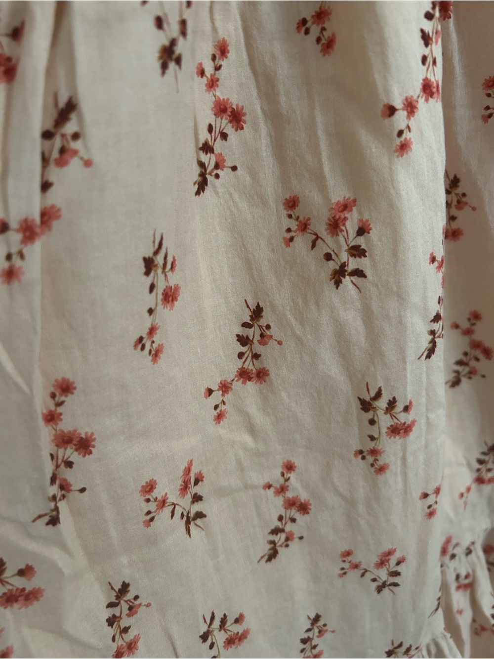 Christy Dawn Cream Floral Maxi Dress with Pink Print - Picture 10 of 10